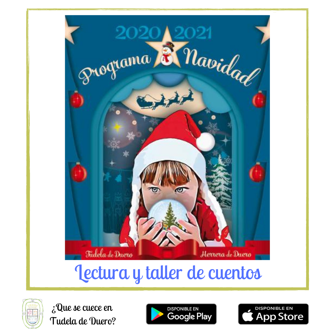 Lectura y taller de cuentos navideños en Tudela De Duero, actividades infantiles